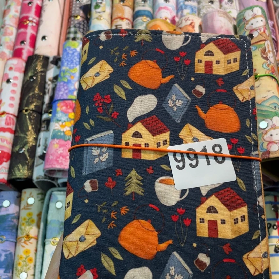 织绣A6 活页不加纸9918