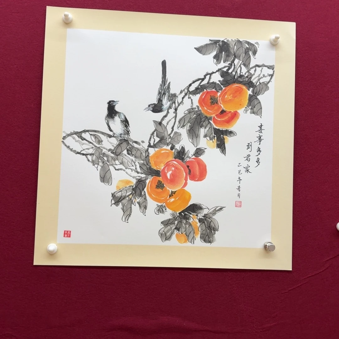 国画50卡纸作品哈哈哈。