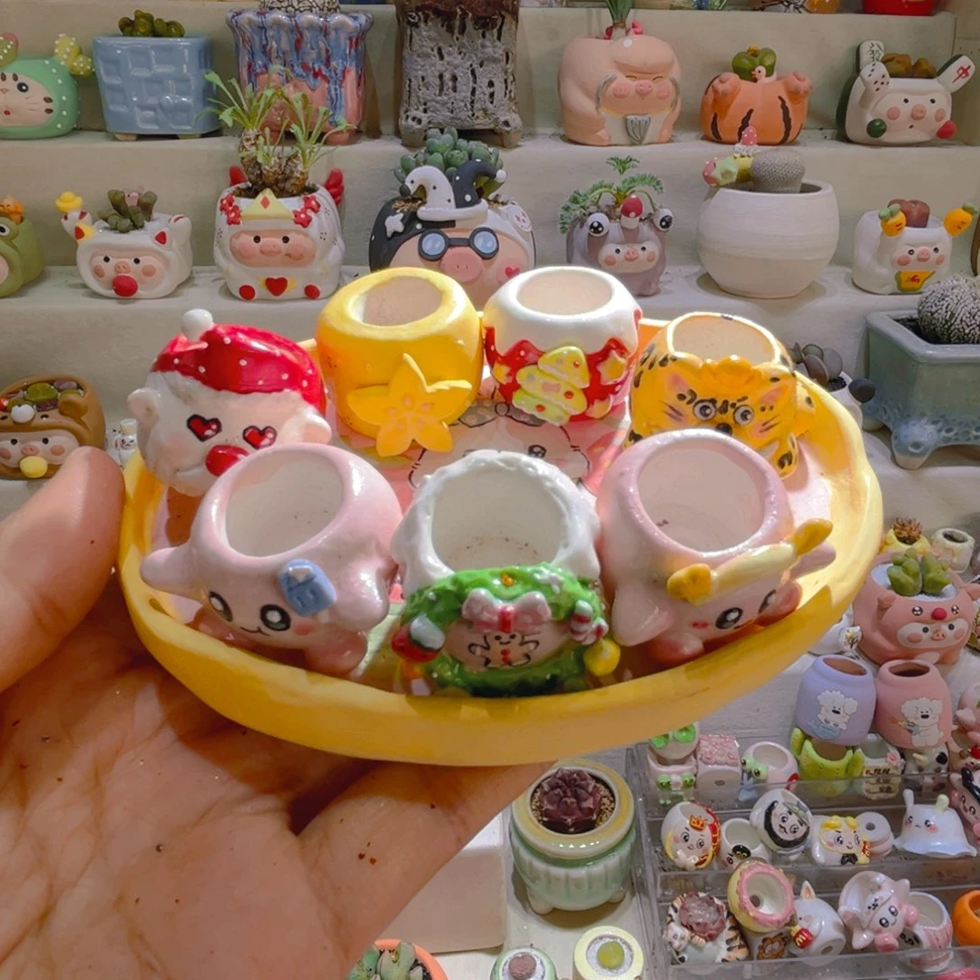 036纯手工制作重工盆盆25一个