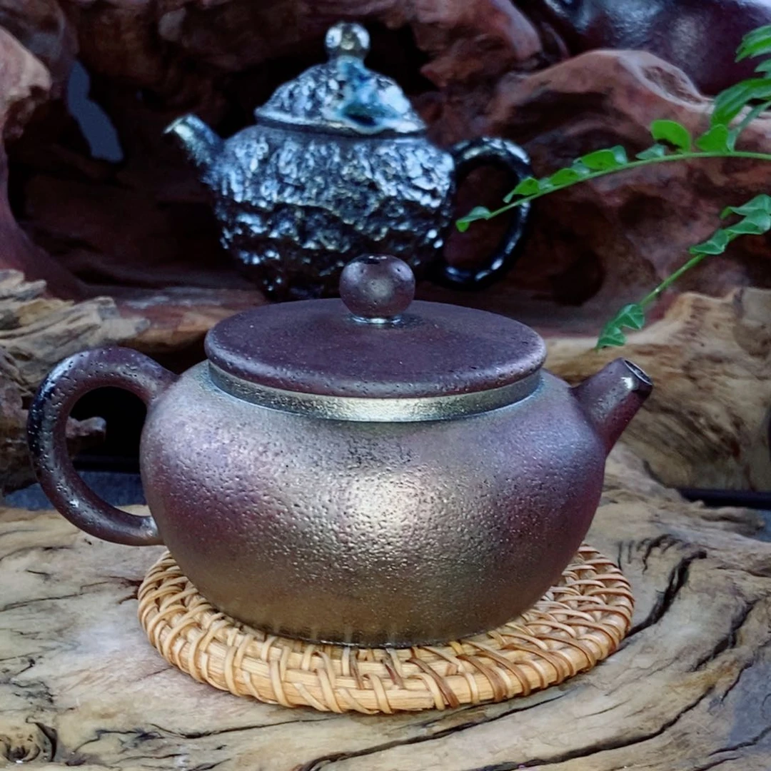 建水紫陶柴烧茶具