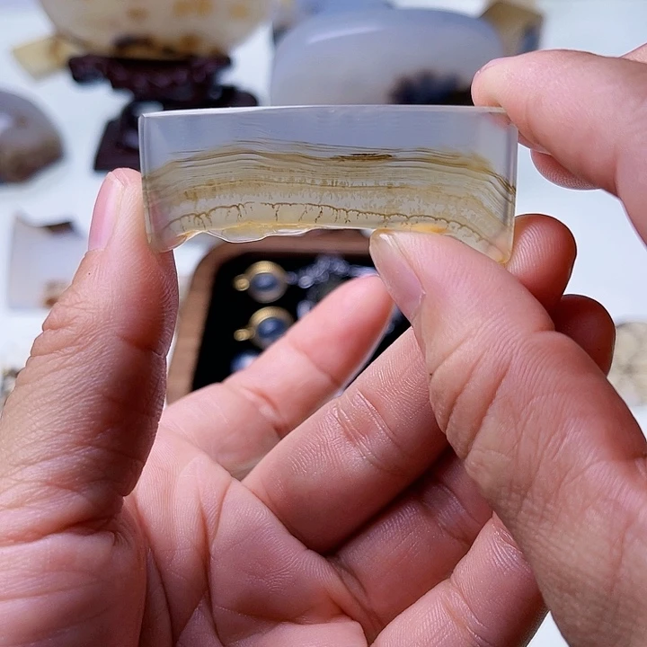 【闪购商品】玛瑙/玉髓未镶嵌珠宝半成品赵**.