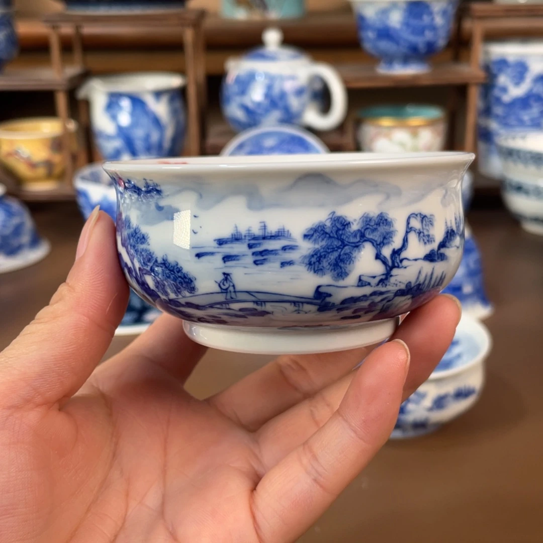 景德镇陶瓷手工手绘