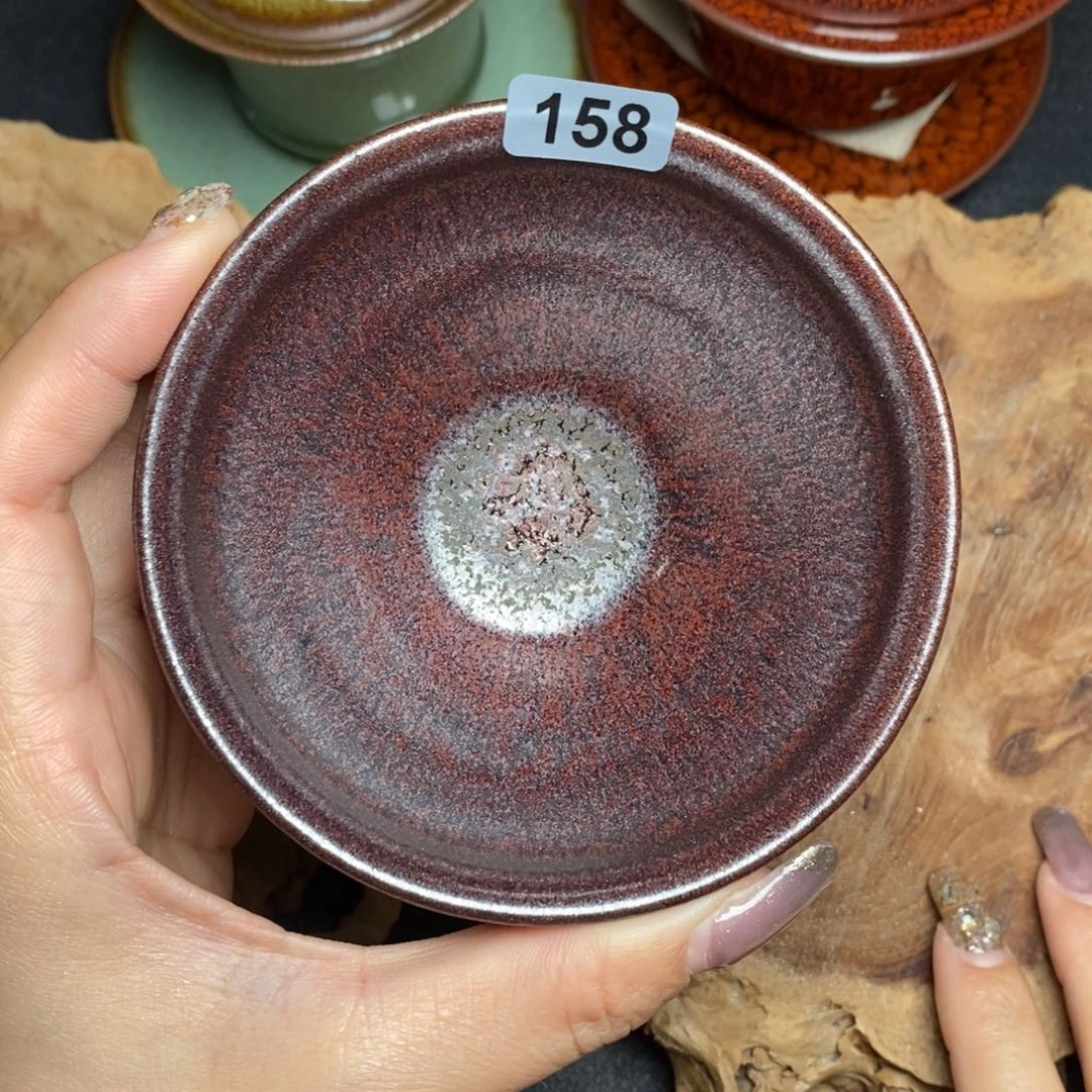 茶盏建窑建盏主人杯158
