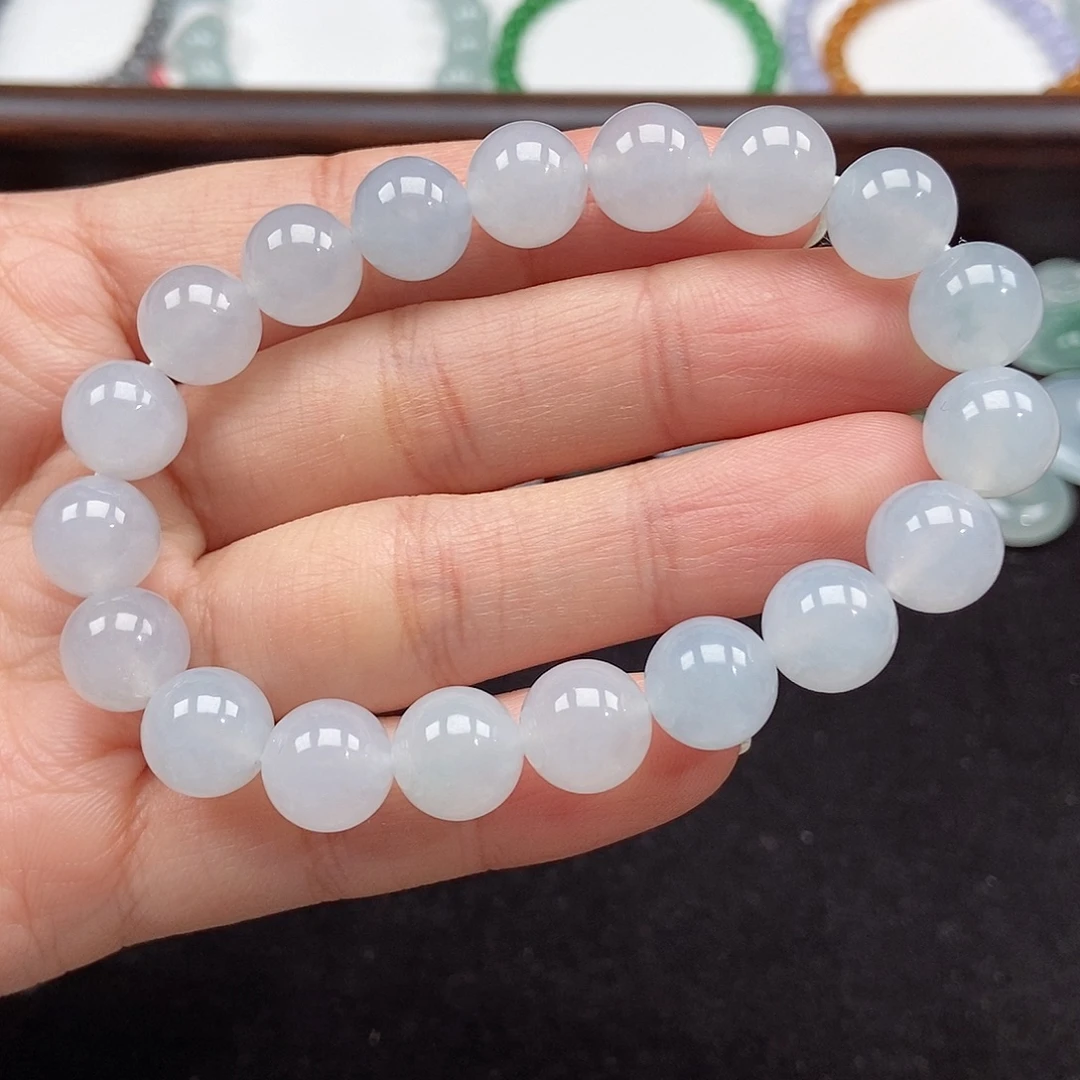 翡翠未镶嵌手串卡10