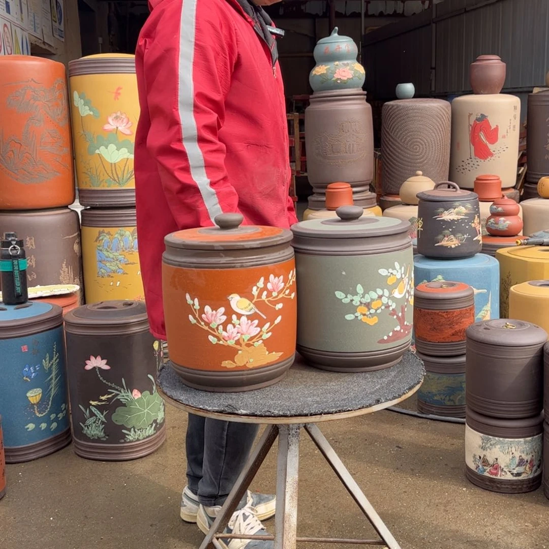 紫砂茶叶罐茶叶罐