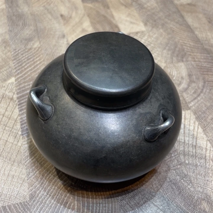 锡茶叶罐茶道具摆件