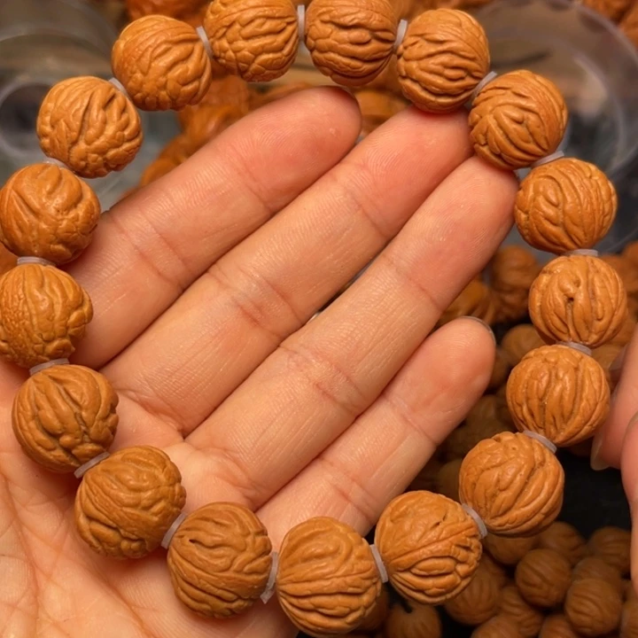 桃核手串龙纹桃核65