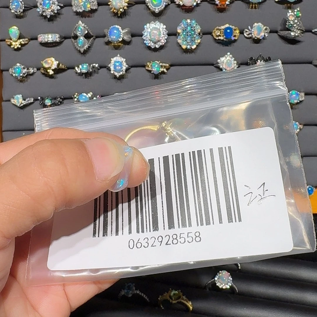 欧泊银S925镶嵌手链平**生戒指