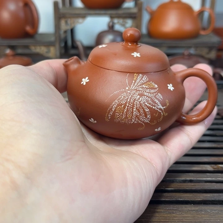 紫砂茶壶原矿紫砂手工制作