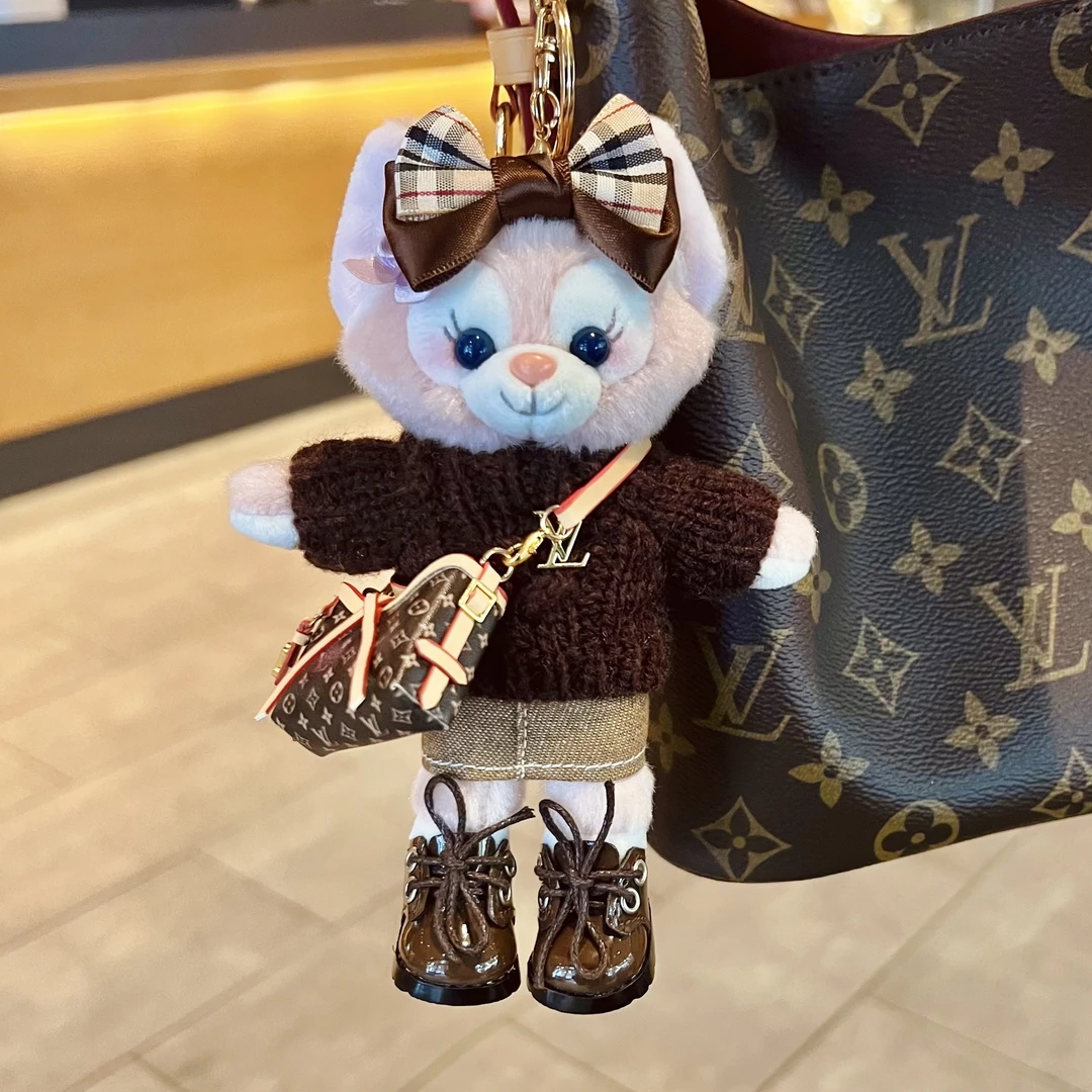 【布朗贝儿】手作高级感挂件礼物公仔小挂饰（送挂绳挂扣挂链）毛绒