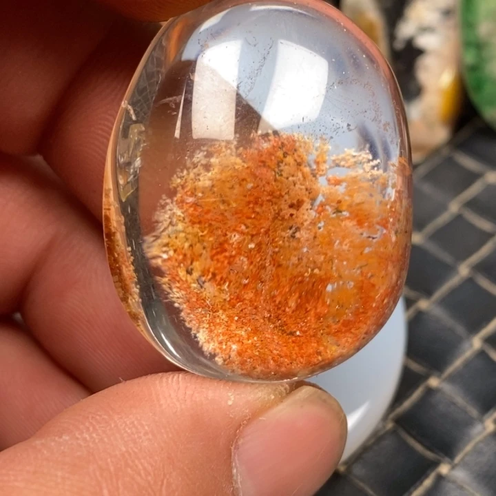 水晶颈饰未镶嵌水晶挂坠
