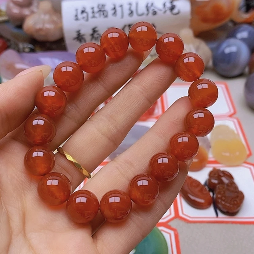 【闪购商品】未镶嵌玛瑙/玉髓珠宝半成品鸿**头