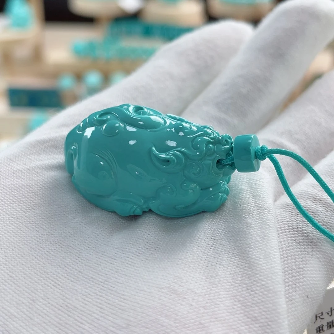 绿松石珠宝奇石未镶嵌