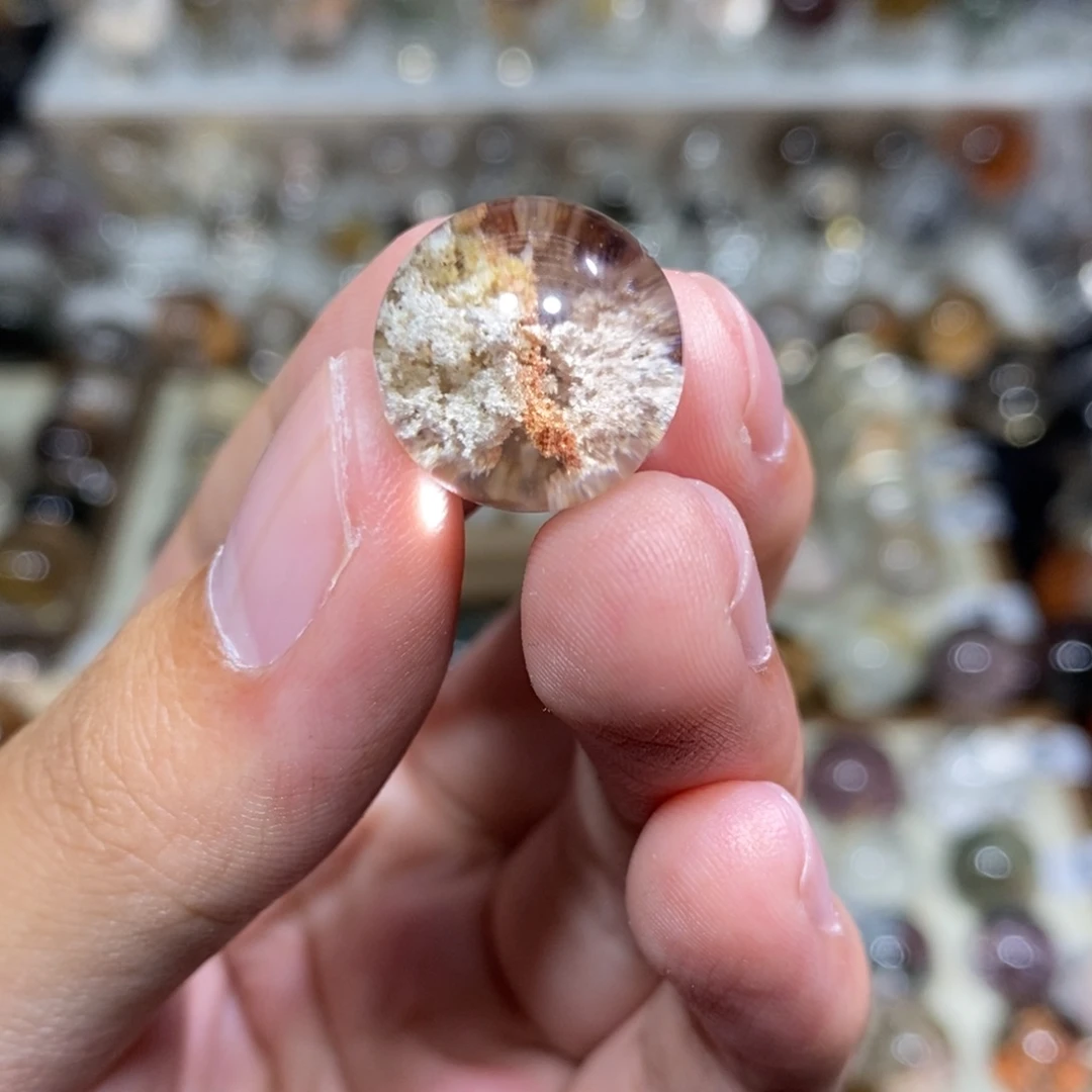 非***墨珠宝半成品水晶未镶嵌15.8m