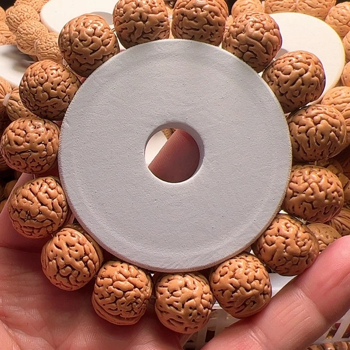 桃核手串野生肌肉小钢炮桃核手串18+尺