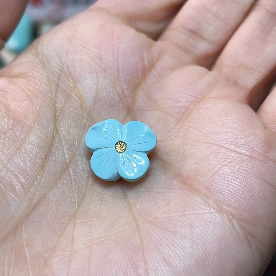 绿松石未镶嵌配饰