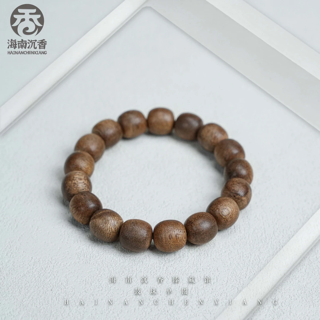 国外天然野鼓珠清甜单圈手串多样性发货T【伽伟严选】