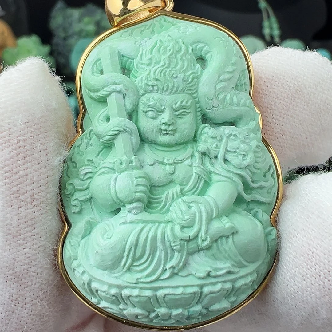 绿松石未镶嵌绿松石主播万丽