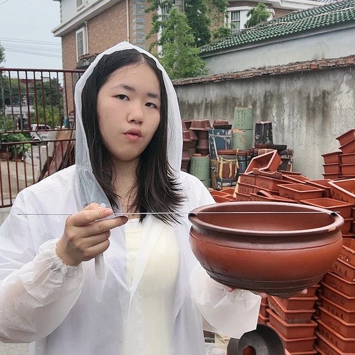 仿古鱼缸小花盆花盆