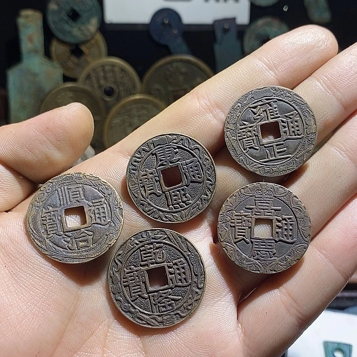 铜现代花钱工艺品工艺品
