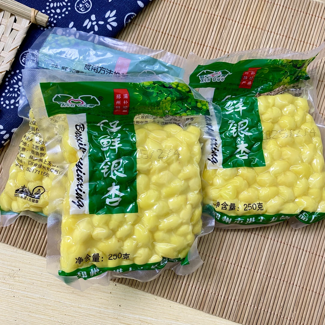 精选大颗鲜白果仁