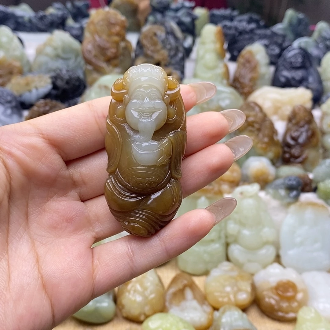 满***当颈饰未镶嵌和田玉