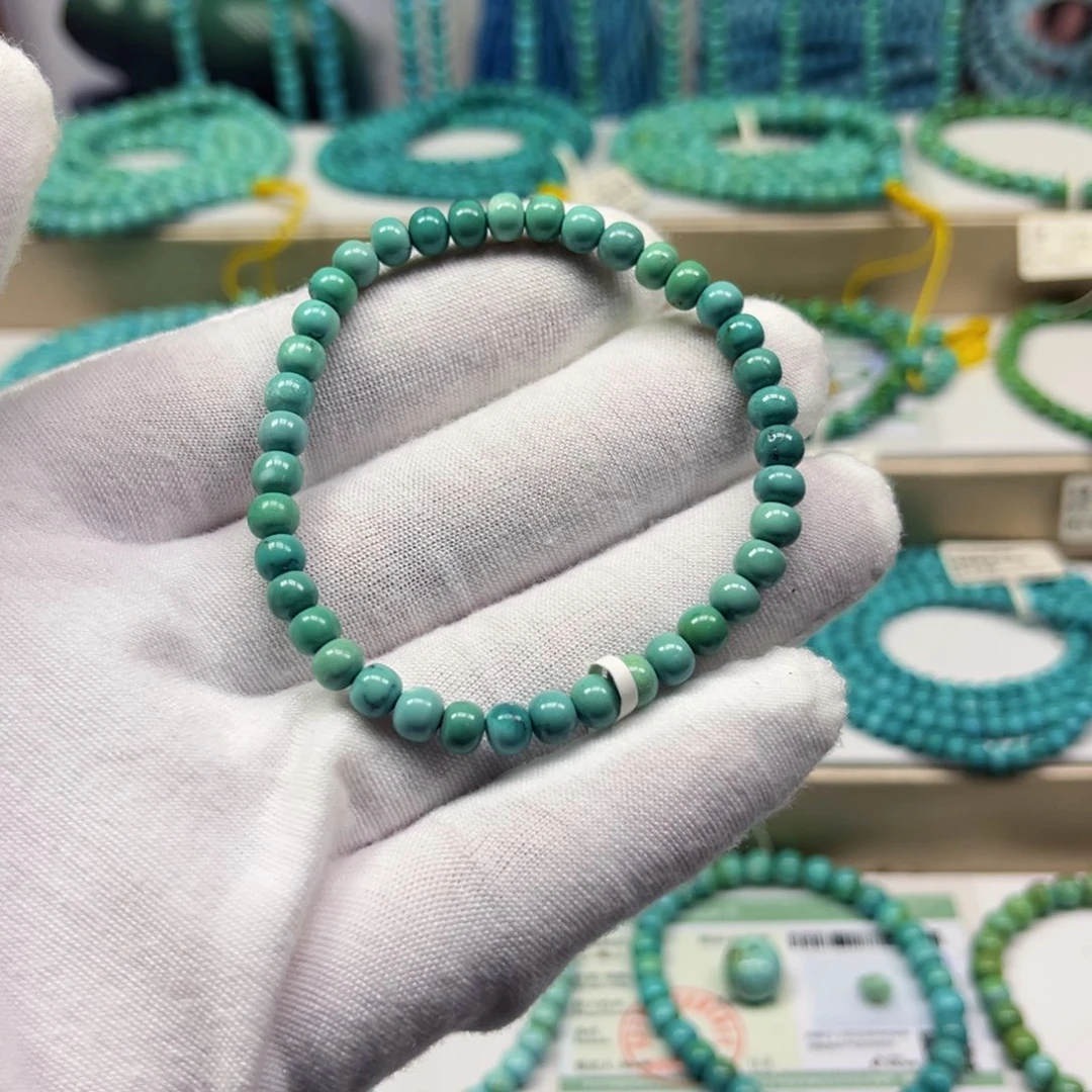 绿松石未镶嵌手链