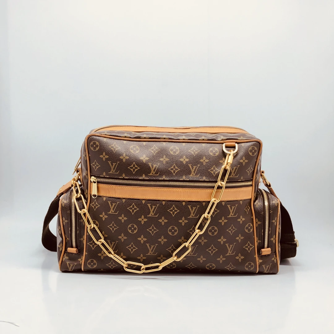 95新 LouisVuitton/路易威登 Squash棕花记者包/4645号