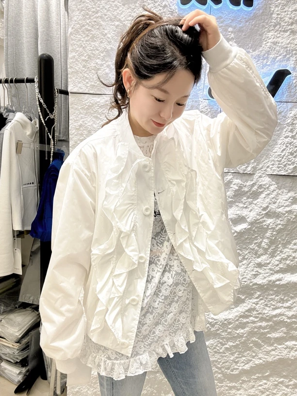 【微微】009#防晒短外套前大褶