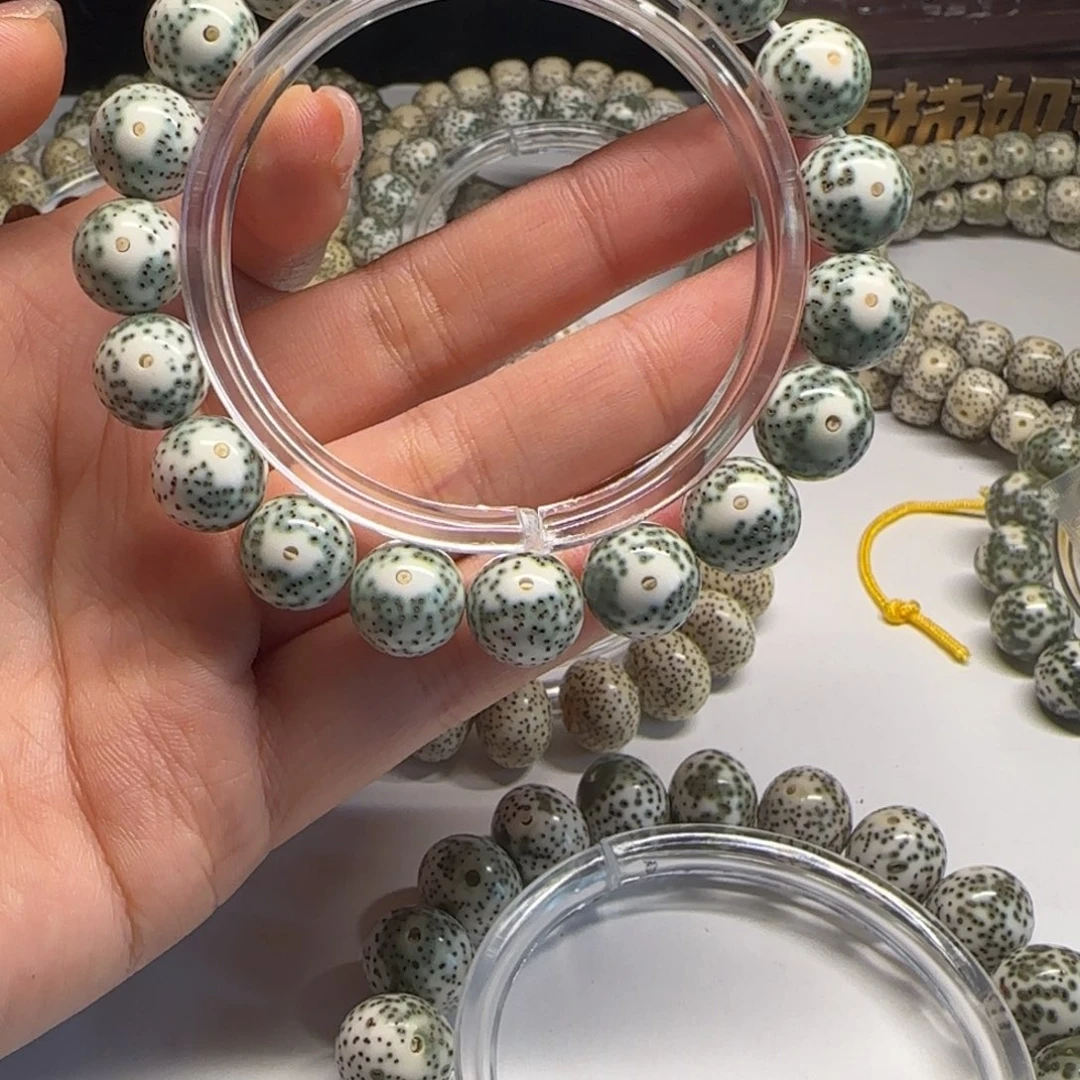 星月菩提吊坠小*12圆珠海南原生态