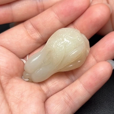 和田玉挂件未镶嵌闲**鹤