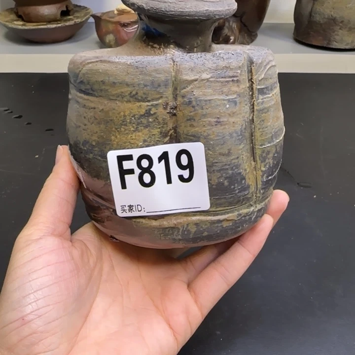 备前烧作品备前烧作品口沿掉皮