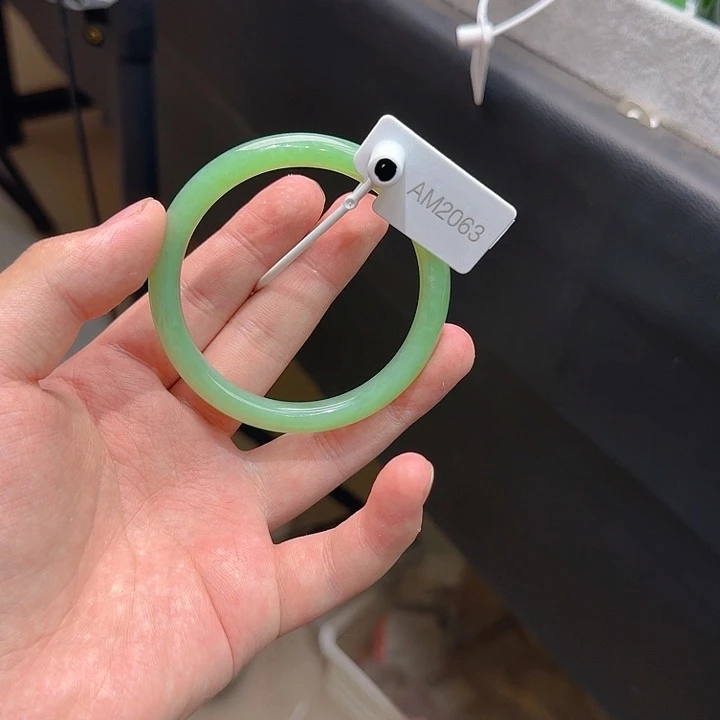 和田玉（碧玉）手镯未镶嵌