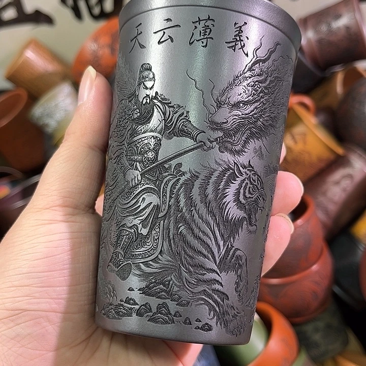 茶杯紫砂全手工紫砂主人杯