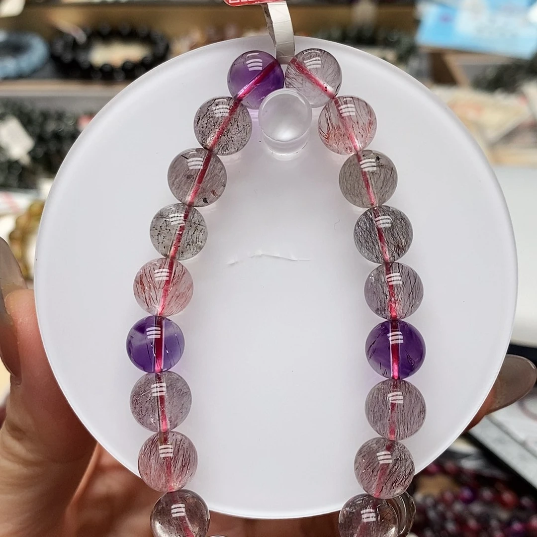 未镶嵌手链水晶k217超七9+