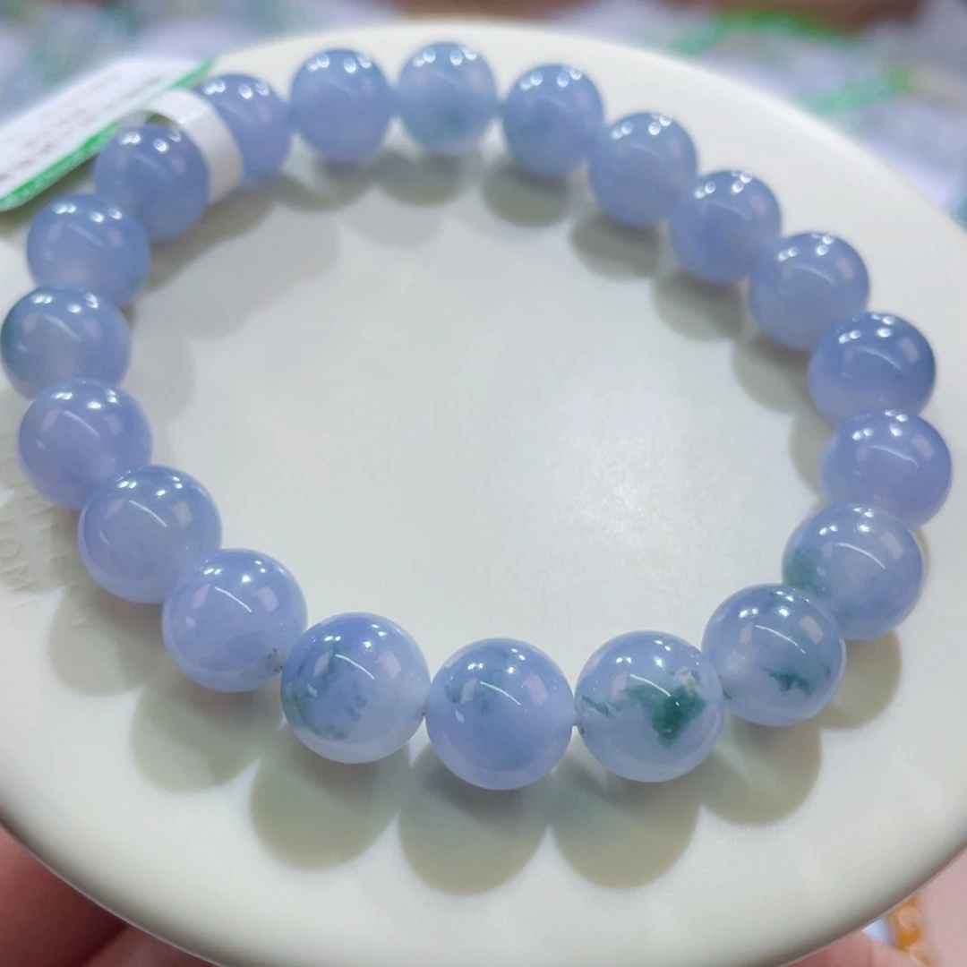 未镶嵌手链翡翠梦幻莫奈紫卡9