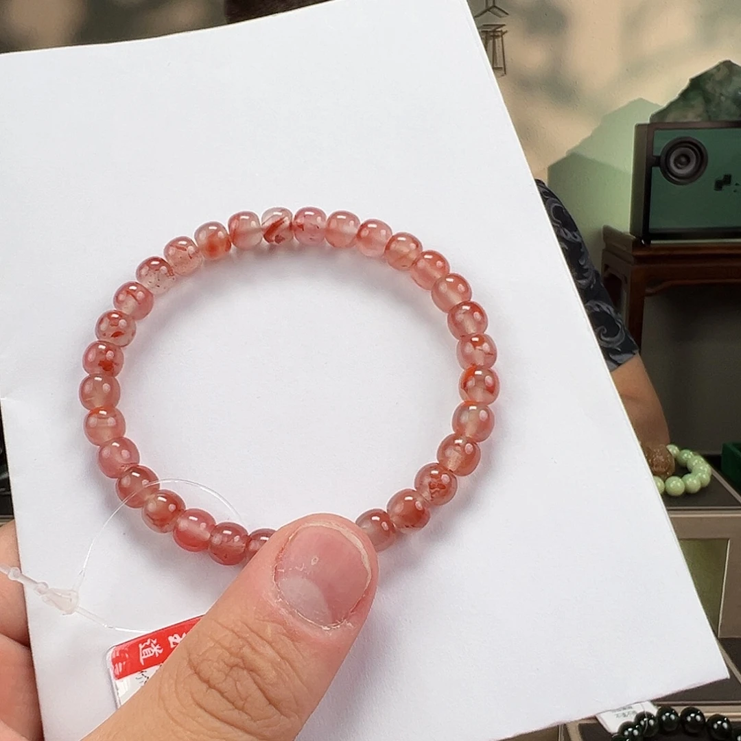 玛瑙/玉髓未镶嵌手链卡7mm