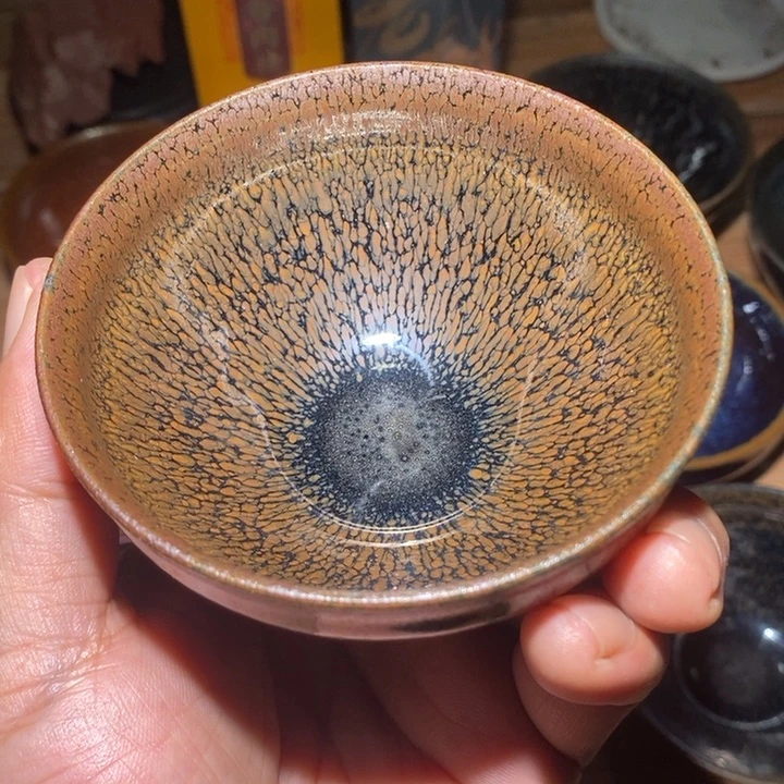 茶盏宣和通天龙窑柴烧