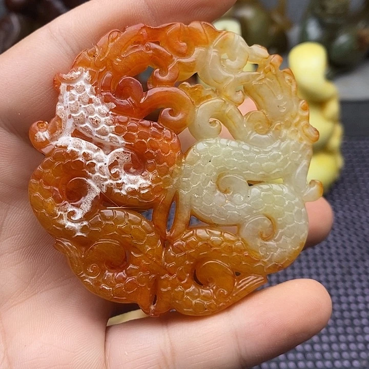 未镶嵌蛇纹石玉颈饰
