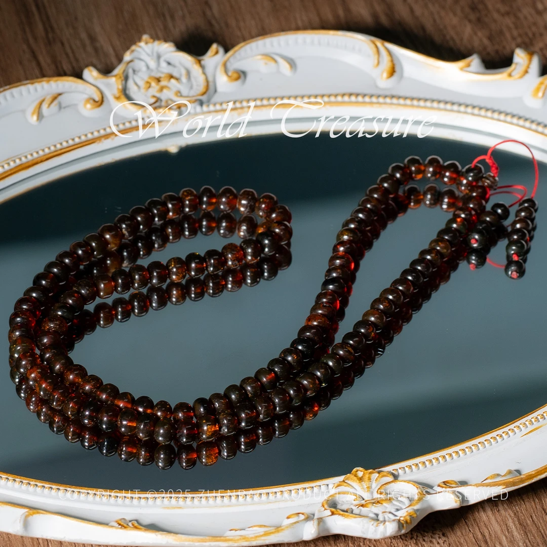世间臻宝丨抚顺血翳多圈手串/多样性发/8mm/P9410