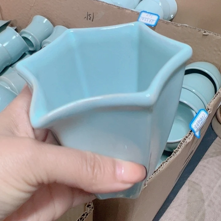 杯汝瓷原产地生产瑕品