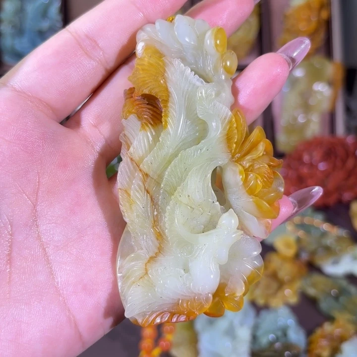 未镶嵌蛇纹石玉颈饰