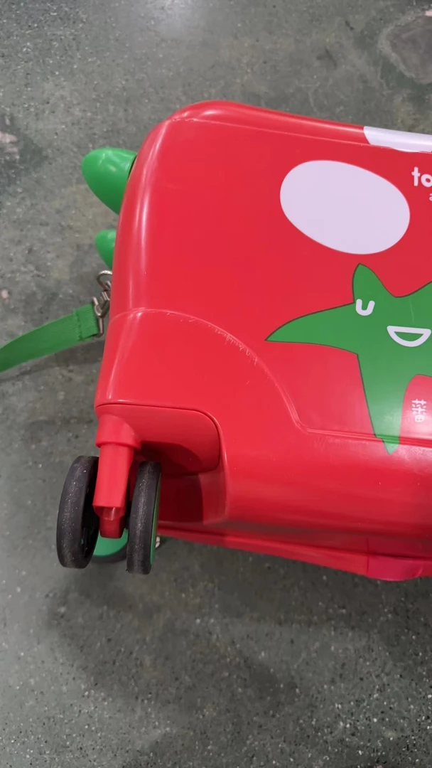 有广告红色骑行牛角包拉链高端拉链款箱包