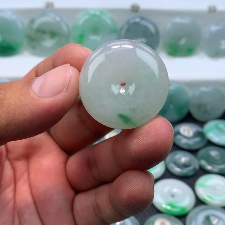 颈饰未镶嵌翡翠缅甸天然A货翡翠30.2-9.2