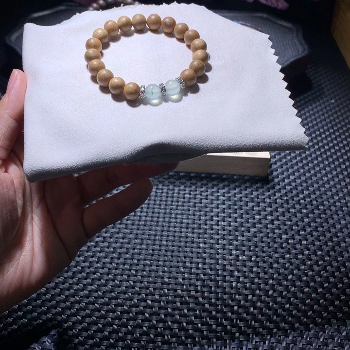 翡翠散珠高冰玻蓝钢卡8
