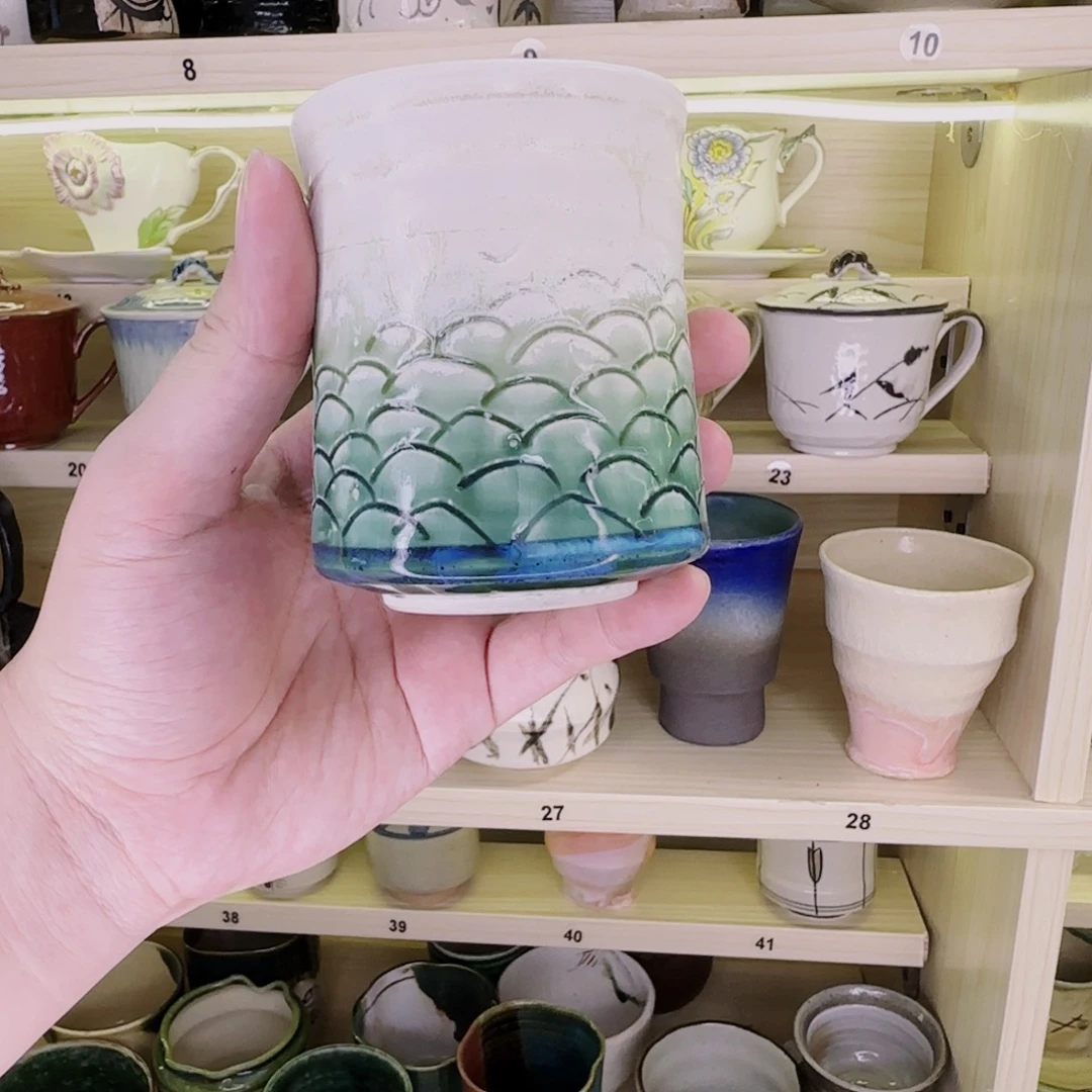 瓷陶瓷器，问主播看品相再下单不退不换