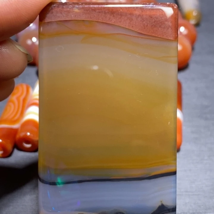 玛瑙/玉髓未镶嵌颈饰
