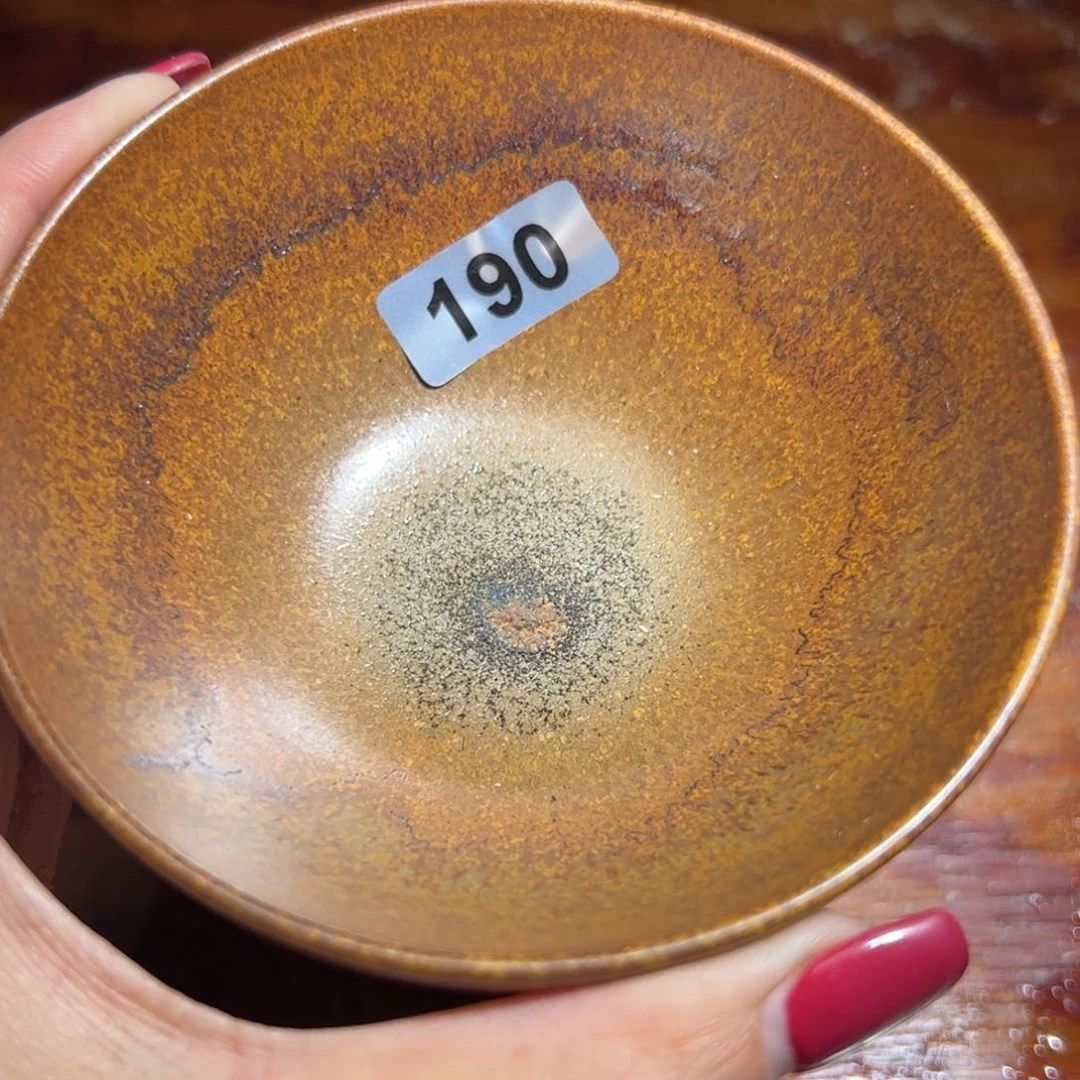 茶盏全手工原矿原釉建盏