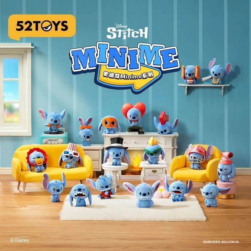 【萌萌代拆】史迪奇Minime盲盒手办萌粒摆件史迪仔周边玩具可爱礼物