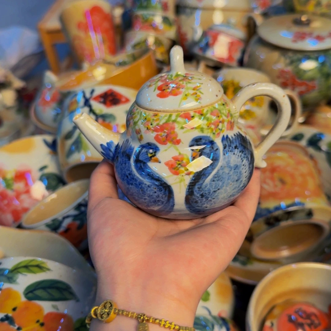 瓷片景德镇陶瓷手工手绘